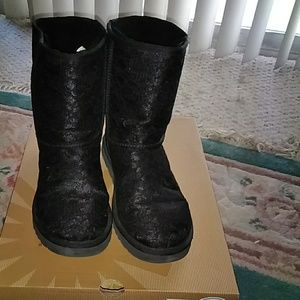 Ugg classic short lace Antoinette boots SZ9